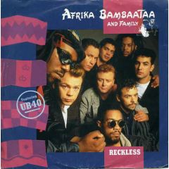 Afrika Bambaataa And Family Featuring Ub40 - Afrika Bambaataa And Family Featuring Ub40 - Reckless - EMI