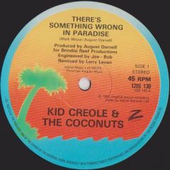 Kid Creole & The Coconuts - Kid Creole & The Coconuts - There's Something Wrong In Paradise - Island Records