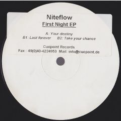 Niteflow - Niteflow - First Night EP - Cuepoint