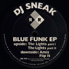 DJ Sneak - DJ Sneak - Blue Funk EP - Relief