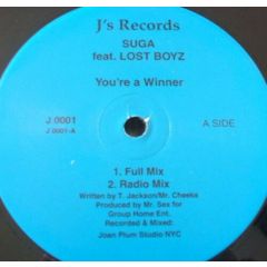  Suga Feat. Lost Boyz  -  Suga Feat. Lost Boyz  - You're A Winner - Js Records