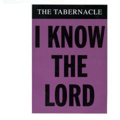 Tabernacle - Tabernacle - I Know The Lord - Good Groove