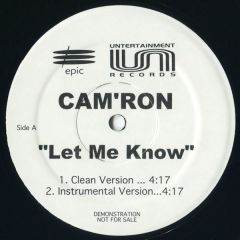 Cam'Ron - Cam'Ron - Let Me Know - Epic