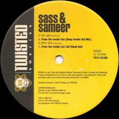 Sass & Sameer - Sass & Sameer - From The Inside Out - Twisted