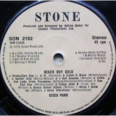 Gidea Park - Gidea Park - Beach Boy Gold - Stone