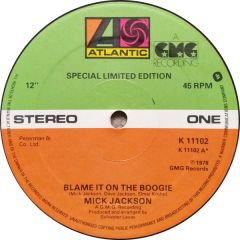 Mick Jackson - Mick Jackson - Blame It On The Boogie (Yellow Vinyl) - Atlantic