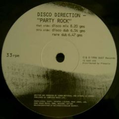 Disco Direction - Disco Direction - Party Rock - Dust 