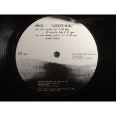 Moog - Moog - Everything - Dust Records