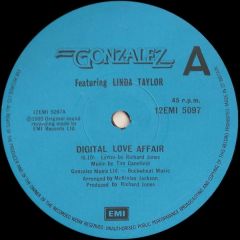 Gonzalez - Gonzalez - Digital Love Affair / Disco Can't Go On For Ever - EMI