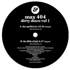 Max 404 - Max 404 - Dirty Disco Vol 1 - Eskimo