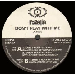 Rozalla - Rozalla - Don't Play With Me - Pulse 8
