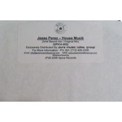 Jesse Perez - Jesse Perez - House Musik - Spica