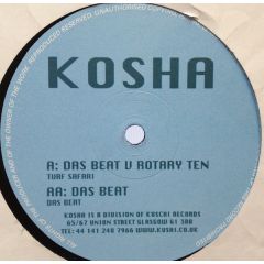 Rotary Ten Vs Das Beat - Turf Safari - Kosha Records