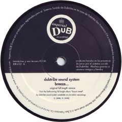 Dubtribe Sound System - Dubtribe Sound System - Breeze (Sunshine Soul Mix) - Dubplate Rec