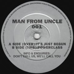 Unknown Artist - Unknown Artist - It'Sjust Begun - Man From Uncle Records