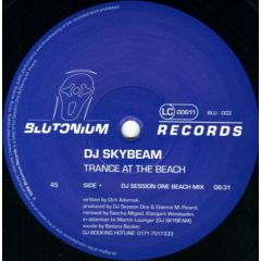 DJ Skybeam - DJ Skybeam - Trance At The Beach - Blutonium