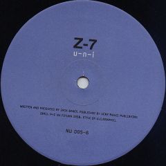 Z-7 - Z-7 - U-N-I - Nu Futura Records
