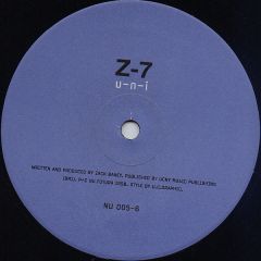 Z-7 - Z-7 - U-N-I - Nu Futura Records