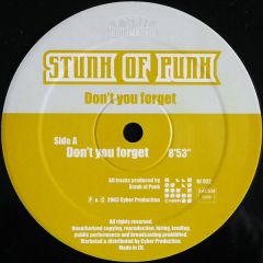 Stunk Of Punk - Stunk Of Punk - Don't You Forget - Royal Flush