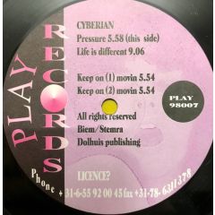 Cyberian - Cyberian - Pressure - Play Records