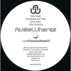 Audiowhores - Audiowhores - Lost Connection EP - White