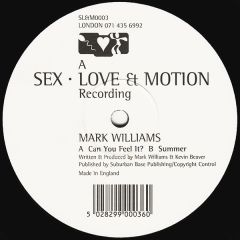 Mark Williams - Can You Feel It - Sl&M