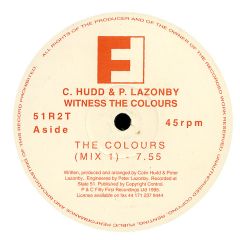 Peter Lazonby & C.Hudd - Peter Lazonby & C.Hudd - Witness The Colours - Fifty First
