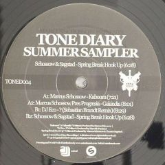 Marcus Schossow Presents - Marcus Schossow Presents - Tone Diary Summer Sampler - Tone Diary