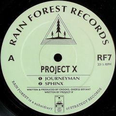 Project X - Project X - Journeyman - Rain Forest Records