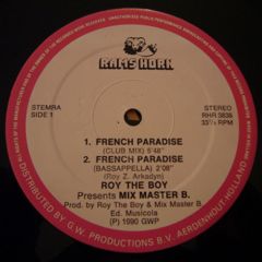 Roy The Boy - Roy The Boy - French Paradise - Rams Horn Records
