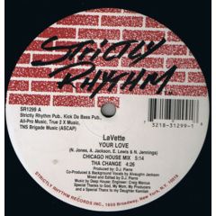Lavette - Lavette - Your Love - Strictly Rhythm