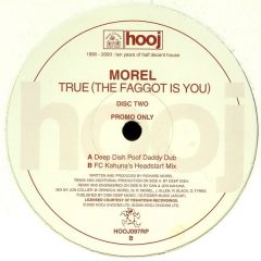 Morel - Morel - True (The Faggot Is You)  - Hooj Choons