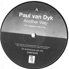 Paul van Dyk - Paul van Dyk - Another Way (PvD Sessions Mixes 1 & 2) - Deviant Records