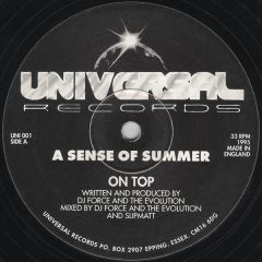 A Sense Of Summer - A Sense Of Summer - On Top - Universal Records