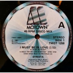 Syreeta - Syreeta - I Must Be In Love - Motown