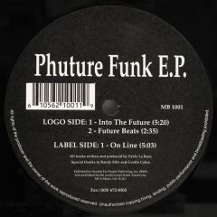 Pablo La Rosa - Pablo La Rosa - Phuture Funk E.P. - Manga Beat