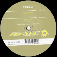 Casey - Casey - The Plateau / Break Out - ACDC