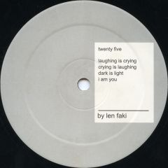 Len Faki - Len Faki - Laughing Is Crying - Monoïd