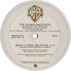 Doobie Brothers - Doobie Brothers - What A Fool Believes - Warner Bros