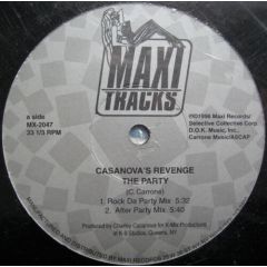 Casanovas Revenge - Casanovas Revenge - The Party - Maxi