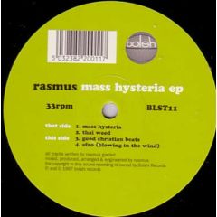 Rasmus - Rasmus - Mass Hysteria EP - Bolshi
