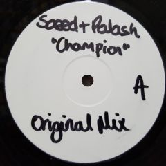 Saeed & Palash - Saeed & Palash - Champion - Distinct'Ive Records