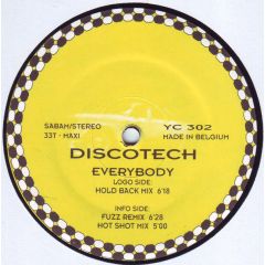 Discotech - Discotech - Everybody (Remixes) - Yellow Cab