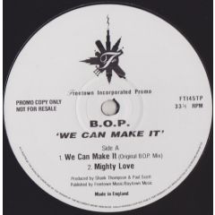 BOP - BOP - We Can Make It - Freetown