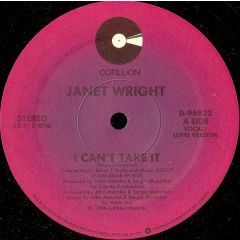 Janet Wright - Janet Wright - I Can't Take It - Atlantic