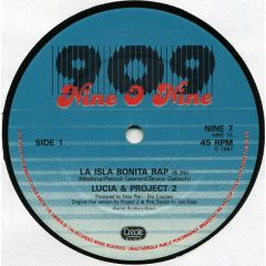  Lucia & Project 2 -  Lucia & Project 2 - La Isla Bonita Rap - Nine O Nine