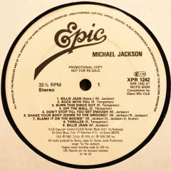 Michael Jackson - Michael Jackson - "Epic Megamix" - Epic