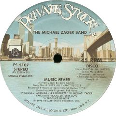 Michael Zager Band - Michael Zager Band - Music Fever - Private Stock