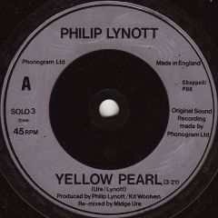 Philip Lynott - Philip Lynott - Yellow Pearl - Phonogram