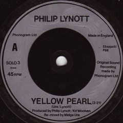 Philip Lynott - Philip Lynott - Yellow Pearl - Phonogram